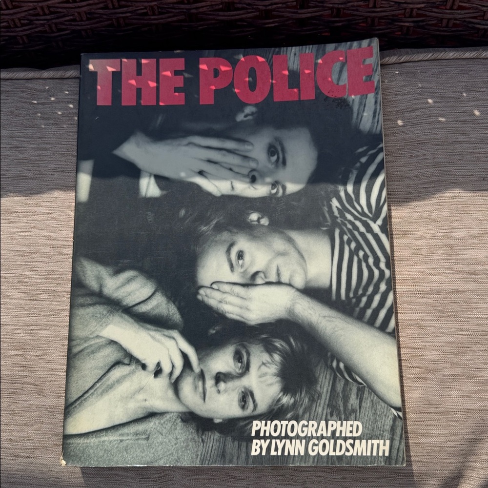 VTG 1983 The Police Photographed by Lynn Goldsmith Book soft cover